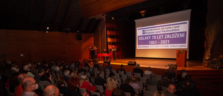 Školní akademie v rámci oslav 70. výročí založení školy