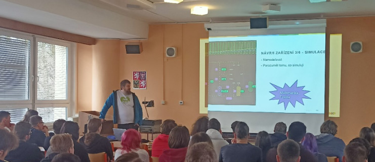 Odborná přednáška pro 4. ročníky oboru MIT